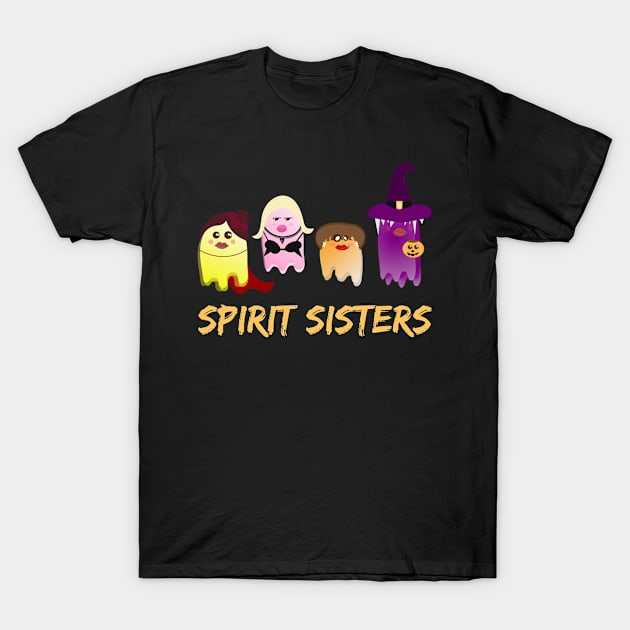 Halloween Spirit Sisters 2021 T-Shirt by ttyaythings